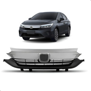 Grade Radiador City 2022 2023 2024 Preta C/ Moldura 1a Linha Grade