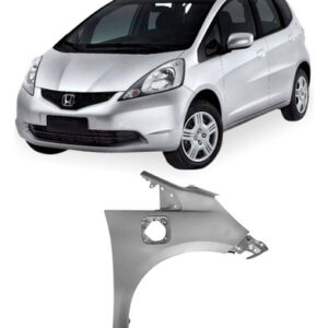 Paralama Dianteiro Fit 2009 A 2014 Com Furo Tanque Direito