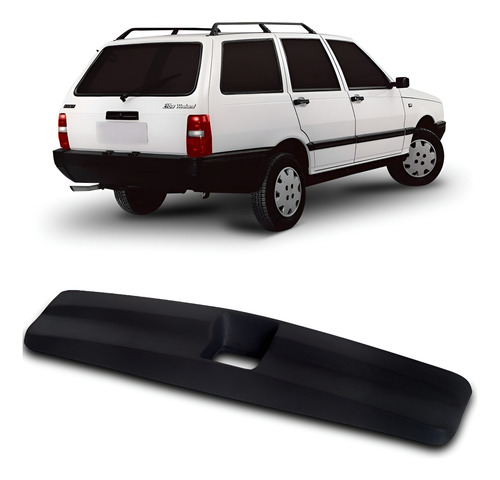 Acabamento Da Maçaneta Tampa Traseira Elba Preto