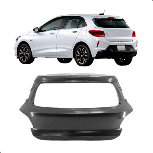 Tampa Porta Malas Para Chevrolet Onix 2020 2021  A 2026 Preto