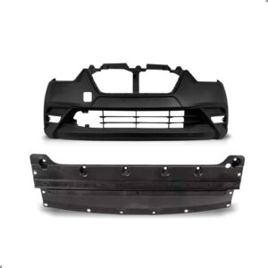 Kit Parachoque Defletor Para Kicks 2017 2018 2019 2020 2021 Preto