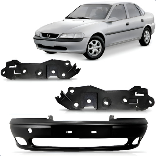 Envolvente Vectra 2000 2001 2002 Com Guia Dianteiro Novo Preto