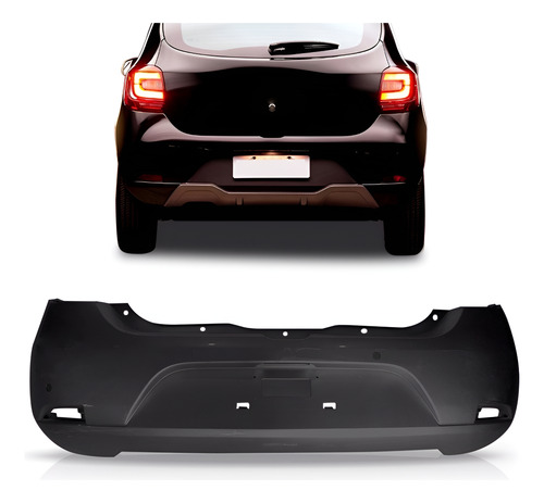 Envolvente Traseiro Renault Sandero 2015 2016 1a Linha