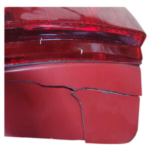 Lanterna Traseira Palio Tricolor 1995/2000 Carcaça Vermelho Direito/passageiro Vermelho