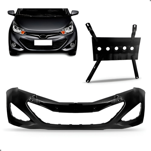 Kit Envolvente Para Hb20 2012 13 14 2015 Com Protetor Carter Preto