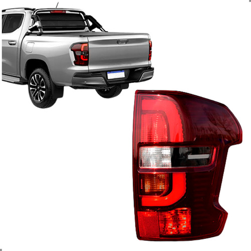 Lanterna Traseira Para Titano 2024 2025 2026 Com Led Esquerdo/motorista