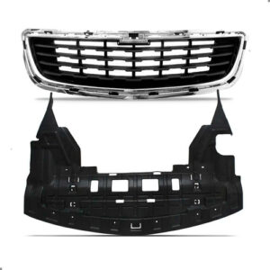 Kit Grade Central E Defletor Para Tracker 2014 A 2016 Preto