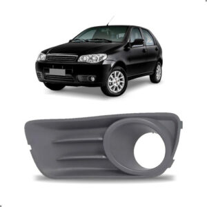 Grade Parachoque Para Fiat Palio Economy 2009 A 2014 Fosco Esquerdo/ Motorista