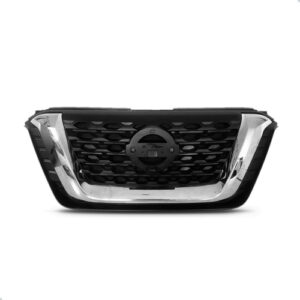 Parachoque Para Nissan Kicks 2017 A 2021 C/ Grade Cromada Preto