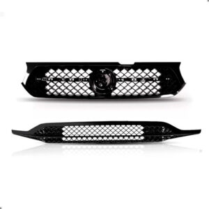 Par Grade Parachoque Argo Cronos 2017 A 2021 Black Piano Preto