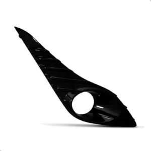 Moldura Yaris Hatch 2018 Até 2023 Black Piano Com Milha Ld Black Piano Direito