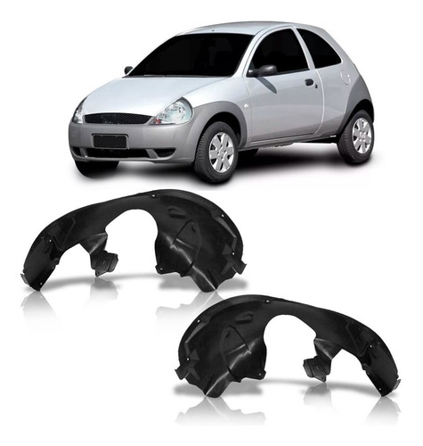 Par Parabarro Dianteiro Para Ford Ka 1997 A 2007