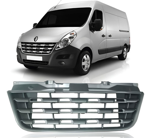 Grade Dianteira Radiador Master Ano 2013 2014 2015 2016 Preta