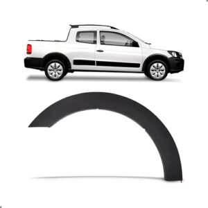 Alargador Vao De Roda Traseiro Para Saveiro 2017 A 2023 Direito Passageiro