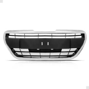 Grade Peugeot 208 2017 A 2020 Preta Com Aro Cromado
