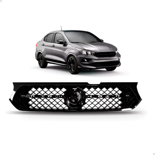 Grade Cronos 2017 2018 2019 2020 Black Piano 1a Linha