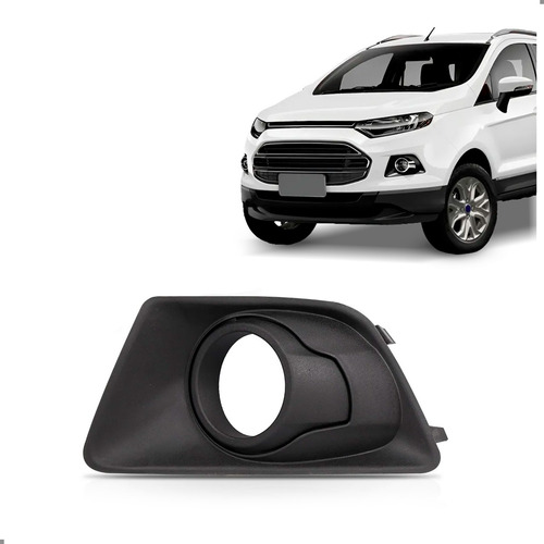 Grade Milha Parachoque Para Ecosport 2013 2014 2015 A 2017 Lado Esquerdo