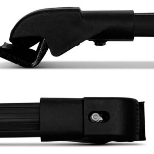 Kit Travessa Rack Slim Doblo 2001 A 17+maleiro 380l Dobravel Preto