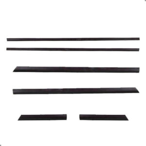 Friso Lateral Fino Para Uno Way 2007 A 2010 02 Portas Preto