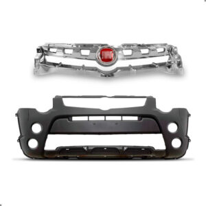 Kit Frente Strada 2013 2014 A 2020 Kit Milha E Grades Preto