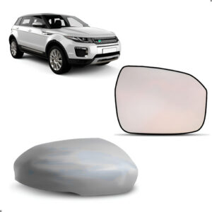 Kit Capa E Lente Retrovisor Para Evoque 2012 2013 Direita Direito