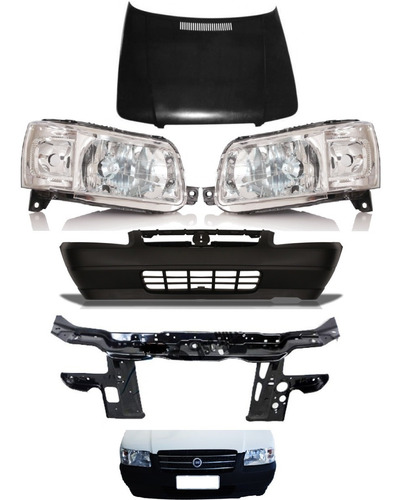 Kit Frente Fiat Uno Fiorino 2004 2005 2006 2007 2008 2009