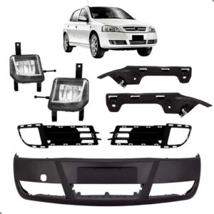 Kit Parachoque Para Astra 2003 2004 2005 2006 2007 Para Pintar