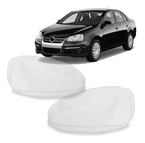 Par De Lente De Farol Jetta 2007 2008 2009 2010