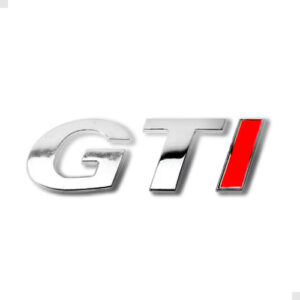 Emblema Gti Injetavel Golf  Inclinado