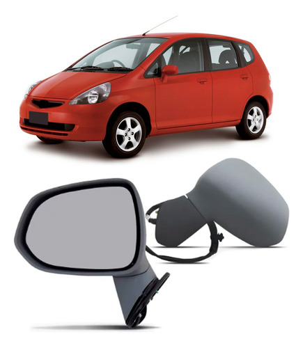 Par Retrovisor Honda Fit 2002 2003 2004 2005 Elétrico