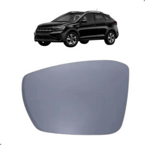Lente Retrovisor Para T-cross 2014 A 2019/ Nivus 2020 A 2024 Esquerdo Motorista