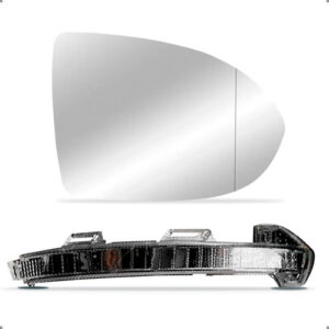 Kit Sinaleira Retrovisor Passat 16 A 2019 Com Lente Direito Preto