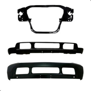 Kit Frente F250 1999 A 2005 Parachoque Com Spoiler E Painel Para Pintar