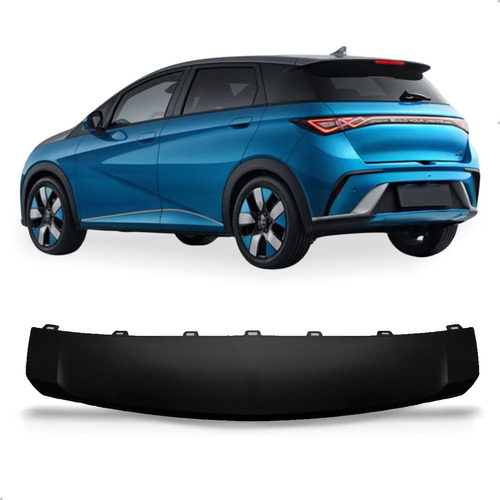 Saia Spoiler Traseiro Para Byd Dolphin 2023 A 2026 1a Linha Preto