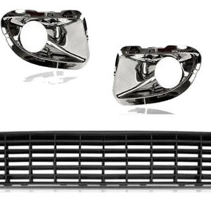 Kit Grade Para Punto 2007 2008 2009 A 2012 Inferior E Milhas Prata