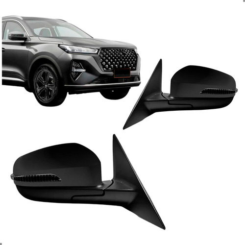 Par Retrovisor Eletrico Para Tiggo 7 Sport 2024 A 2026