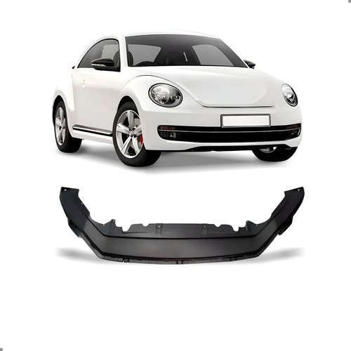 Spoiler Saia Parachoque Dianteiro Para Fusca 2012 A 2015 Para Pintar