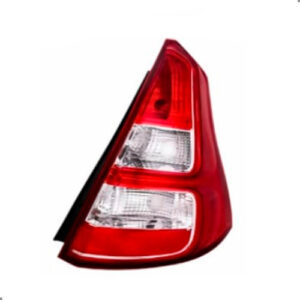 Lanterna Traseira Para Sandero 2012 A 2014 Com Friso Cromado Direito/passageiro Vermelho