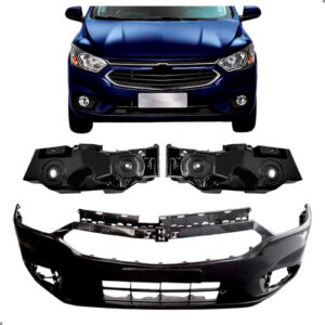 Parachoque E Suporte Para Onix 2017 A 2020 Lt Ltz Joy Para Pintar