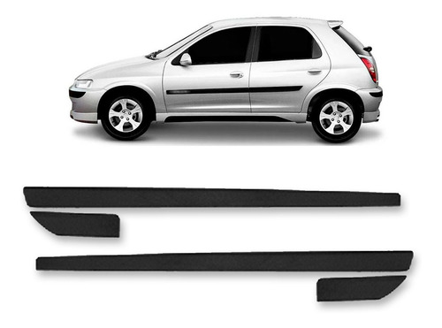 Jogo Friso Lateral Para Celta 4pts 2001 02 03 04 2005 4pcs