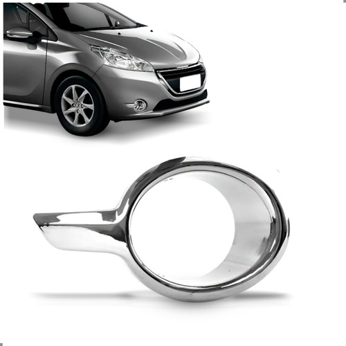 Grade Milha Parachoque Para Peugeot 208 2013 2014 2015 2016 Lado Direito