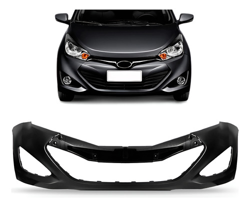 Parachoque Dianteiro Para Hyundai Hb20 2013 2014 A 2015 Preto