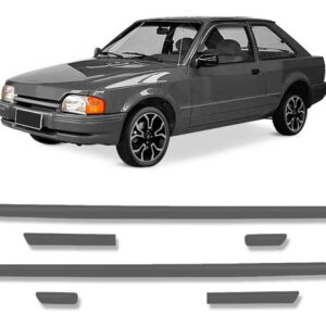 Jogo Friso Lateral Para Escort Gl 1987 88 A 1994 Preto