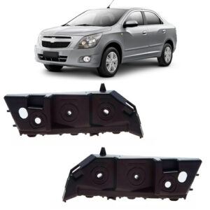 Par Suporte Guia Parachoque Dianteiro Cobalt 2012 A 2015.