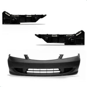 Parachoque Dianteiro Para Honda Civic 2004 A 2006 1a Linha Preto