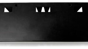 Suporte Placa Para Peugeot 207 2008 09 10 11 12 2013 Preto