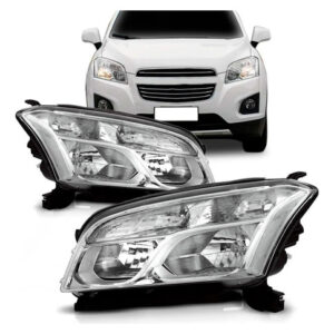 Par Farol Tracker 2014 2015 2016 Eletrico Com Motor