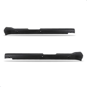 Par Soleira Para Fiat Uno 1988 Até 2010 Traseira 4 Portas  Preto
