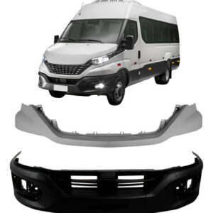 Kit Envolvente Para Iveco 2020 A 2023 Superior E Inferior - Preto