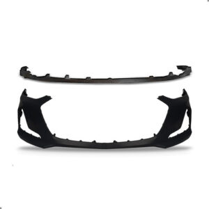 Kit Parachoque Diant. Para Onix 2020 A 2025 Com Saia Spoiler Preto